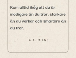 Citat från A.A. Milne
