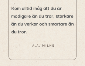 Citat från A.A. Milne