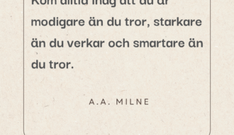 Citat från A.A. Milne