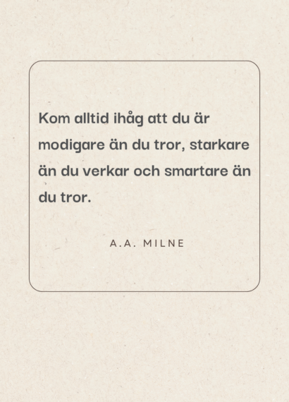 Citat från A.A. Milne